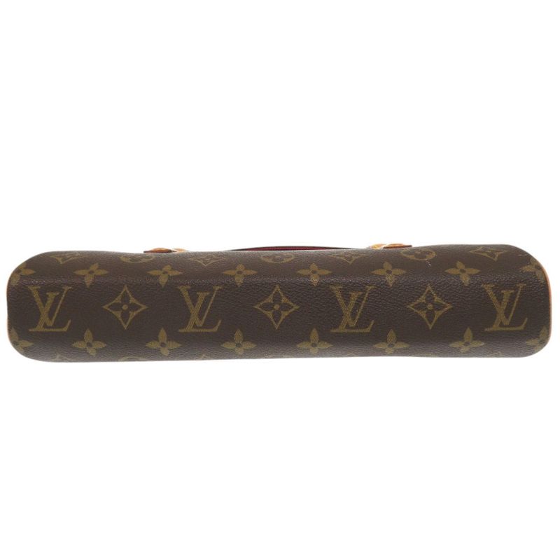 Louis Vuitton Sonatine Monogram Brown Handbag 1089 — view 3