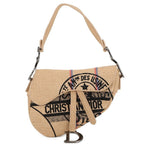 Dior Shoulder Bag Union Motif Jute