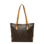 Louis Vuitton Monogram Hippo Piano Tote Shoulder Bag Brown