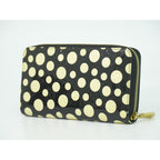 Louis Vuitton LV Zippy Wallet Monogram Vernis Dot Infinity Yayoi Kusama Black — view 2