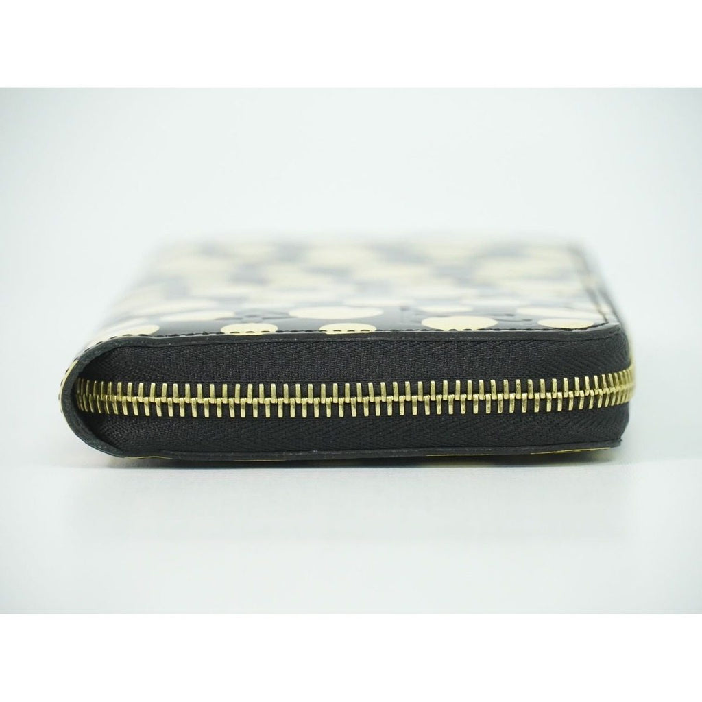 Louis Vuitton LV Zippy Wallet Monogram Vernis Dot Infinity Yayoi Kusama Black — view 4