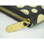 Louis Vuitton LV Zippy Wallet Monogram Vernis Dot Infinity Yayoi Kusama Black — view 6