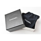 Chanel Coco Mark CC Rhinestone Silver White — view 7
