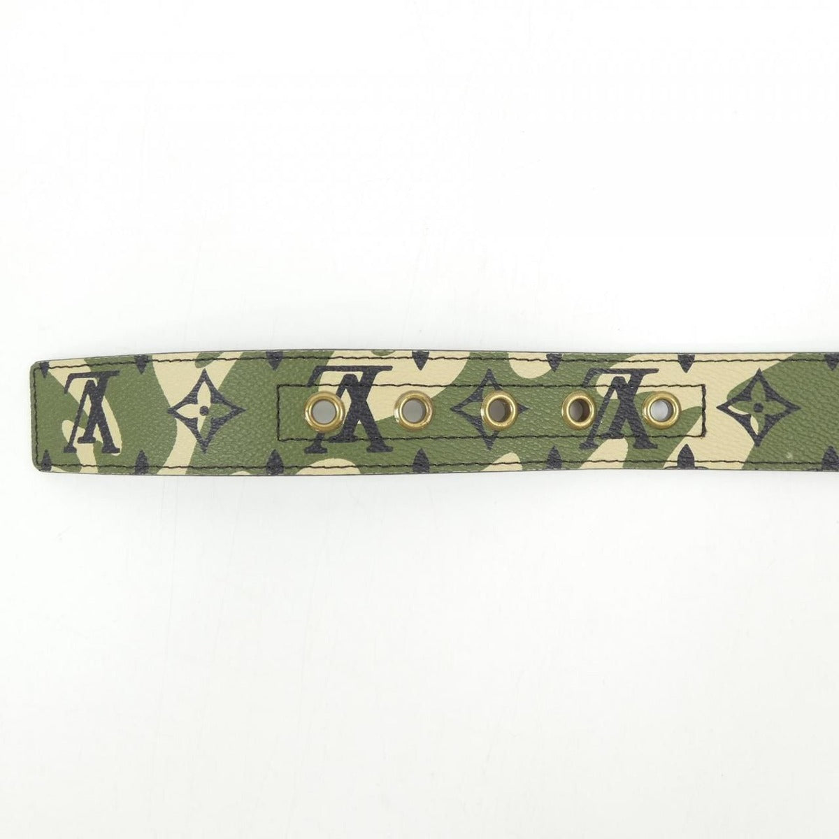 Louis Vuitton Suntulle Monogram Moflage 35 mm Takashi Murakami M9646 Belt — view 4
