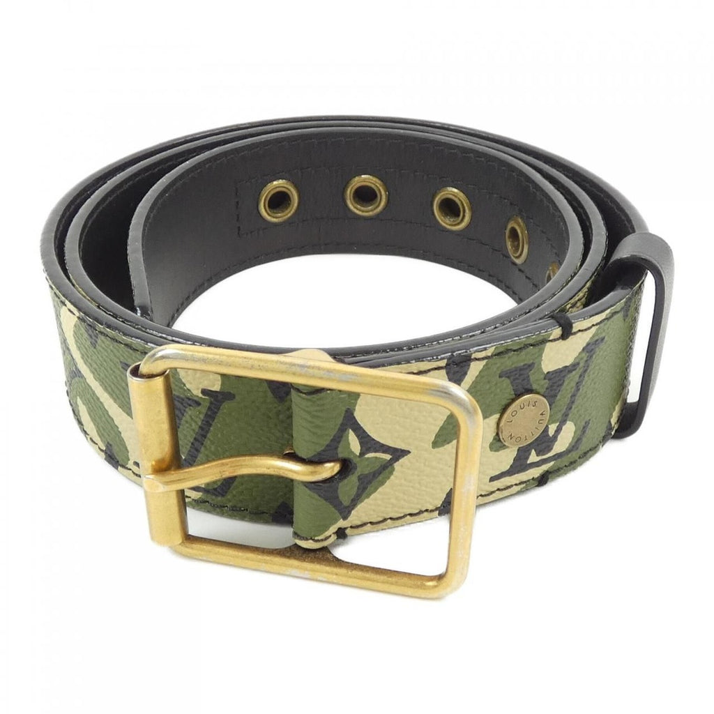 Louis Vuitton Suntulle Monogram Moflage 35 mm Takashi Murakami M9646 Belt