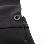 Prada Dress Back Cles Suspender Gabardine Mini Wool Jumper Skirt Sweater — view 6