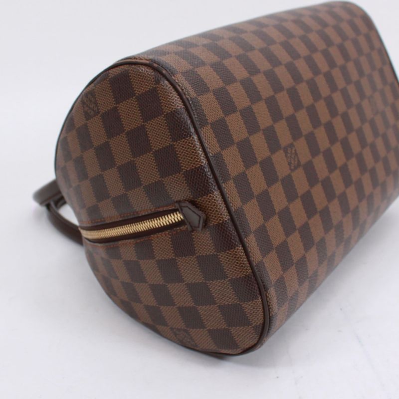 Louis Vuitton Rivera MM Damier Ebene Leather Brown Handbag — view 6