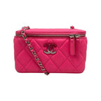 Chanel Shoulder Bag Vanity Ap3697 Quilted