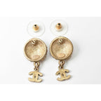 Chanel Circle Pearl Motif Logo Rhinestone — view 5