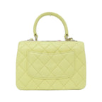 Chanel Bag Handbag Yellow — view 2