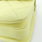 Chanel Bag Handbag Yellow — view 3