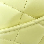 Chanel Bag Handbag Yellow — view 4