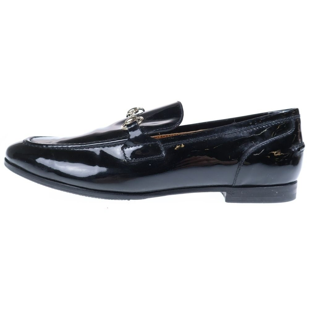 Gucci Horsebit Enamel Coin Loafer Black