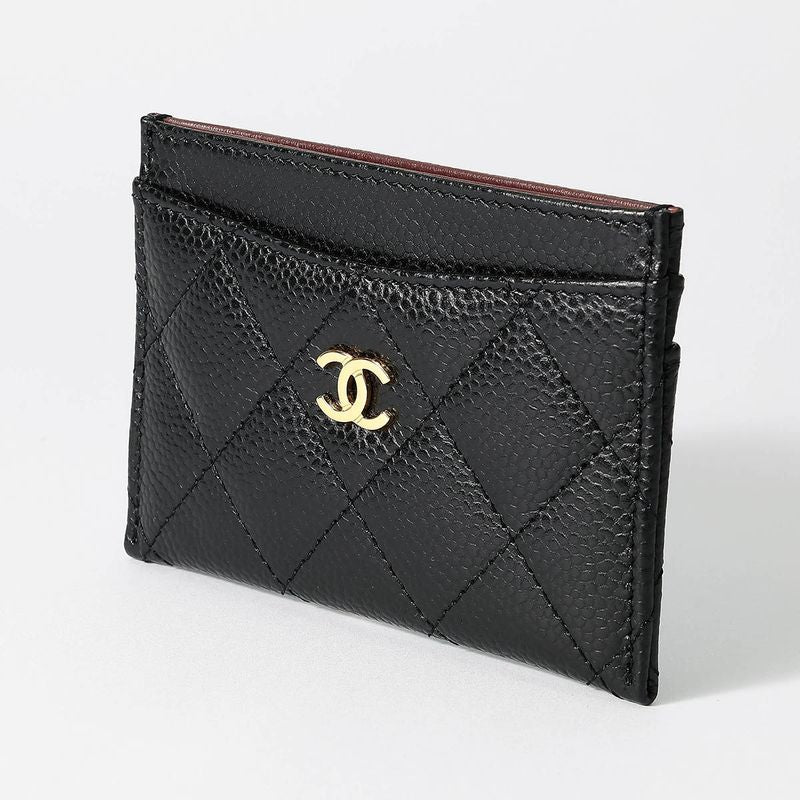 Chanel Card Case Porte-Cartes Classic Black — view 5