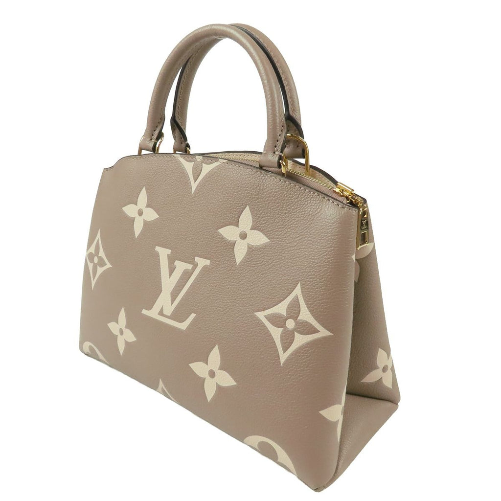 Louis Vuitton Petit Palais Tourterelle Cream Monogram Giant Bicolor 2-Way — view 2