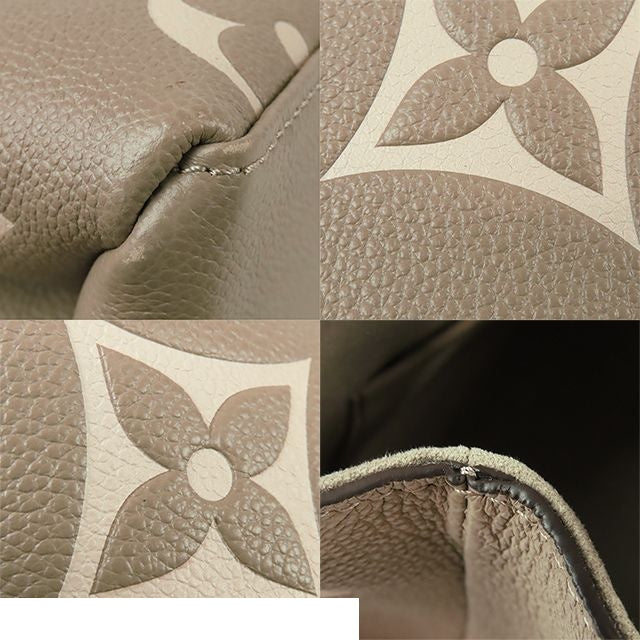 Louis Vuitton Petit Palais Tourterelle Cream Monogram Giant Bicolor 2-Way — view 7