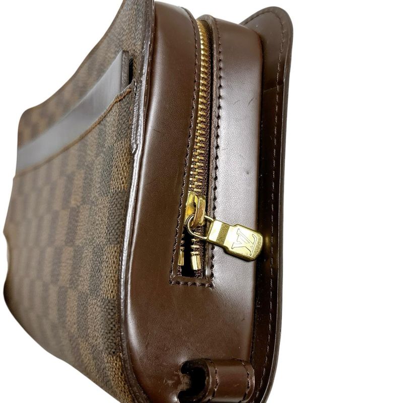 Louis Vuitton Damier Ebene Clutch Bag Saint Second — view 8