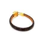 Louis Vuitton Bracelet Cles Easy in Lock Brown Gold Monogram — view 2