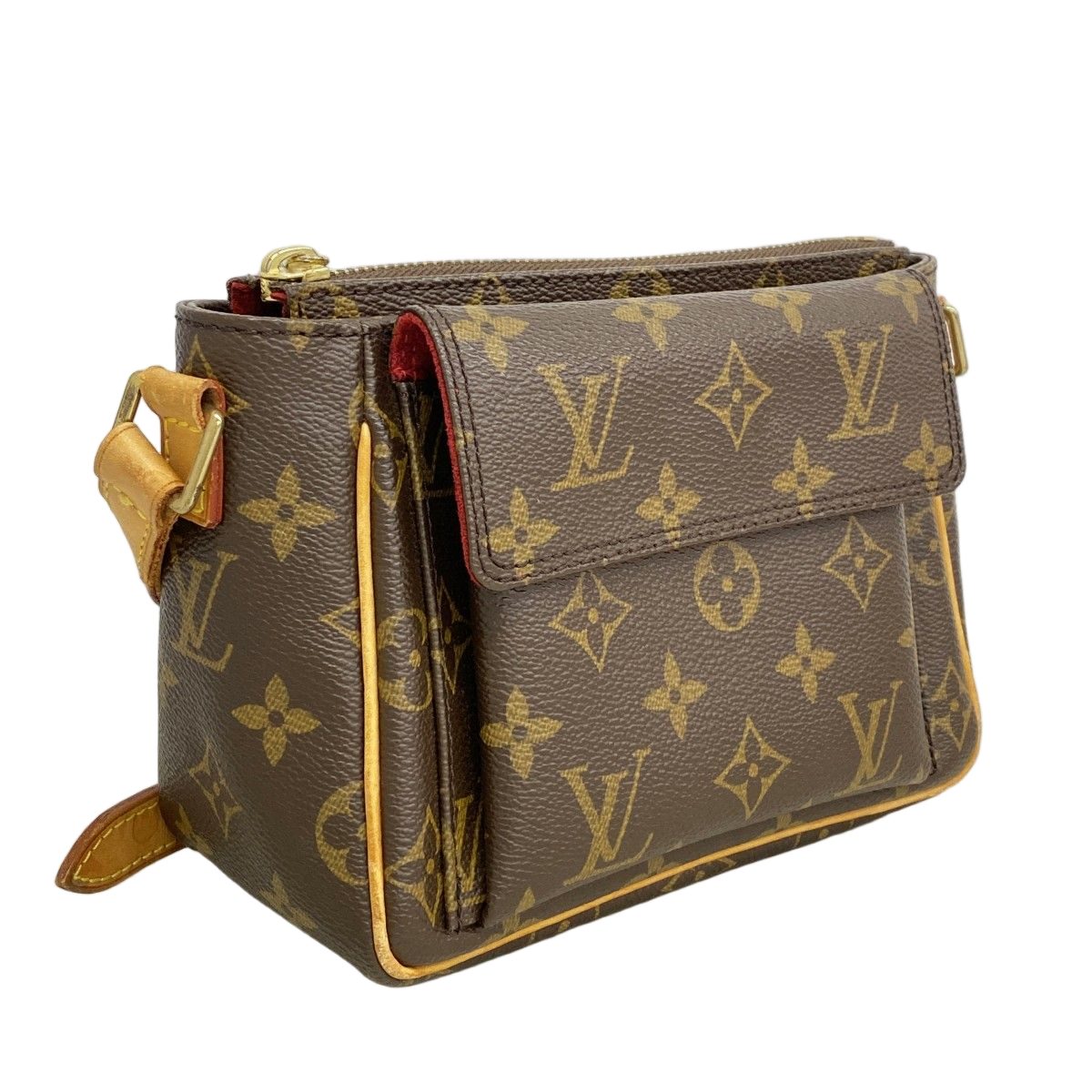Louis Vuitton Shoulder Bag Monogram Viva Cite PM Brown — view 2