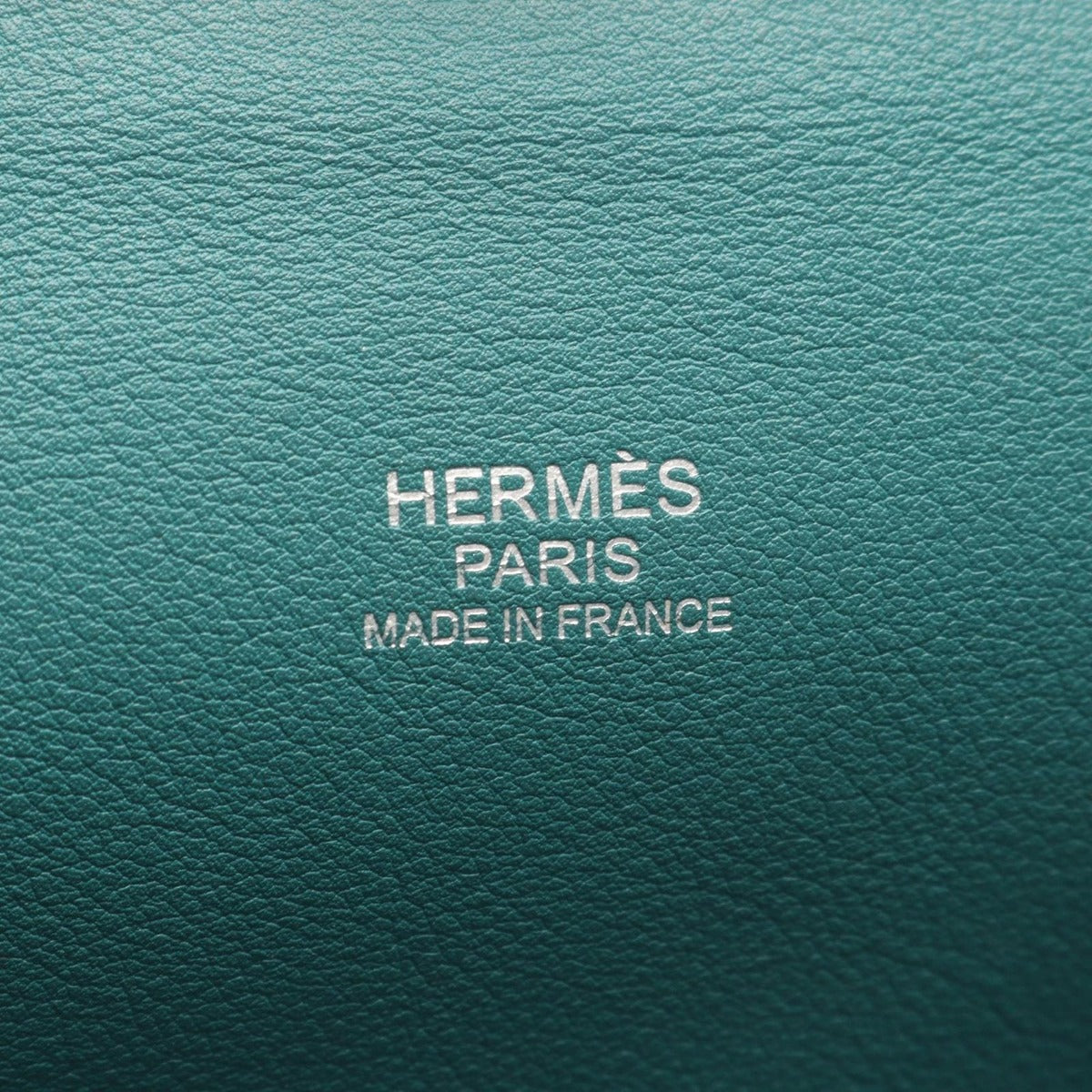 Hermes Handbag Toolbox 26 Malachite Leather Green — view 4
