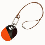 Hermes Buffalo Horn Pendant Necklace