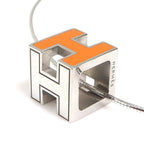 Hermes Necklace H Cube Caged Ash — view 5