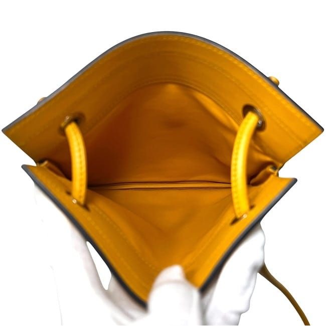 Hermes Shoulder Bag Aline Yellow Leather Swift — view 7