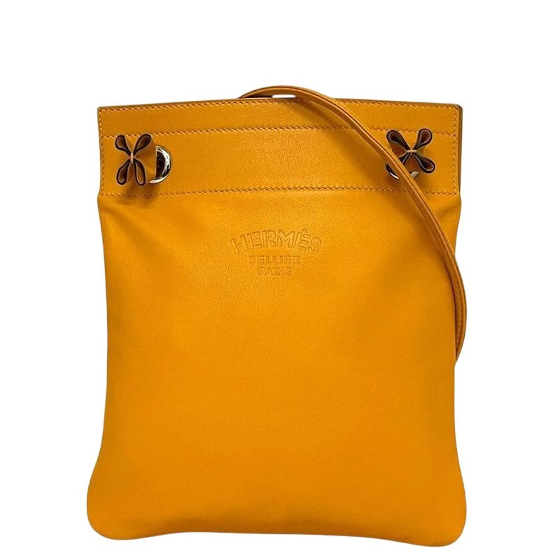 Hermes Shoulder Bag Aline Yellow Leather Swift