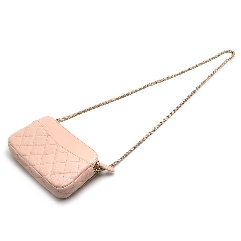 Chanel Chain Shoulder Ap2096 Wallet in Caviar Leather — view 2