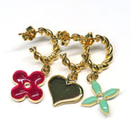 Louis Vuitton Earrings Boucle Dreille Sweet Monogram 3 Pieces — view 4