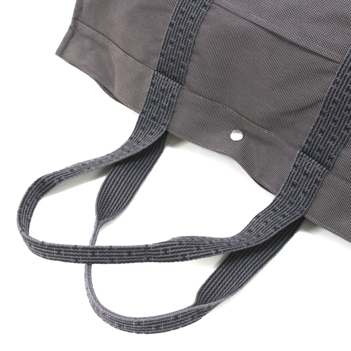 Hermes Her Line TGM Tote Bag Gray — view 4