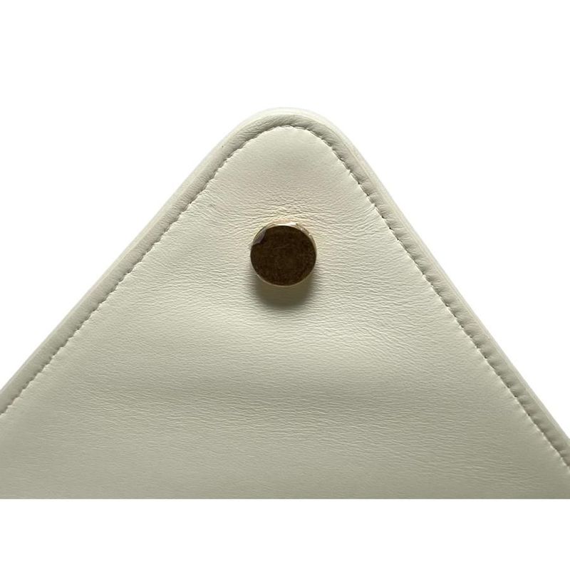 Bottega Veneta V12 J 07405 Mount Shoulder Bag Envelope Flap Gold Chain — view 8