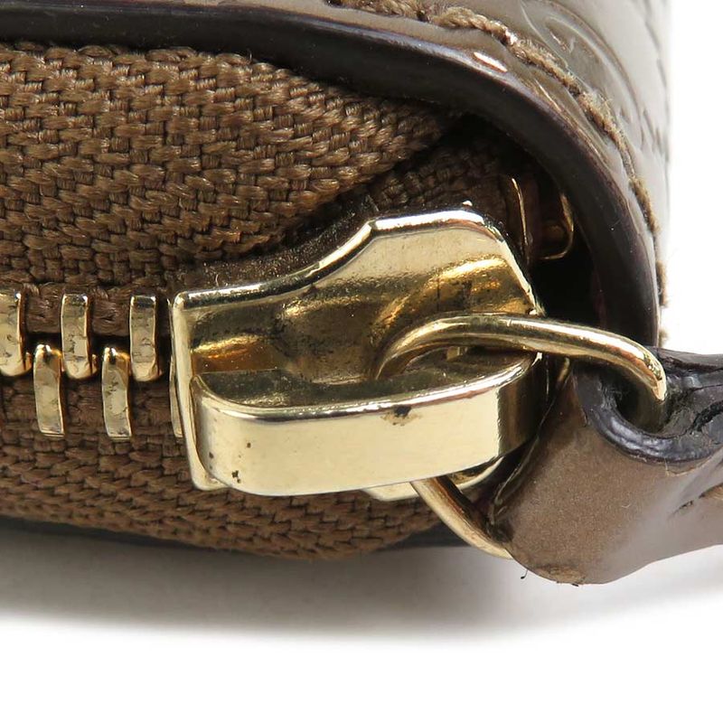 Gucci Round Zipper Long Wallet Micro Guccissima — view 7