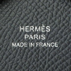 Hermes Calvi Duo Ardoise Epson Coin Case Card Gray — view 8