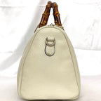 Gucci 2-Way Boston Bag White Bamboo — view 3