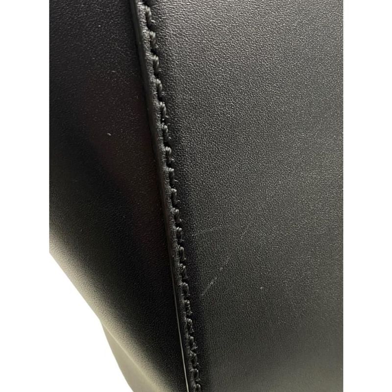 Fendi 8 Bn226 Peekaboo Medium Black Shoulder Bag Gold Hardware — view 6