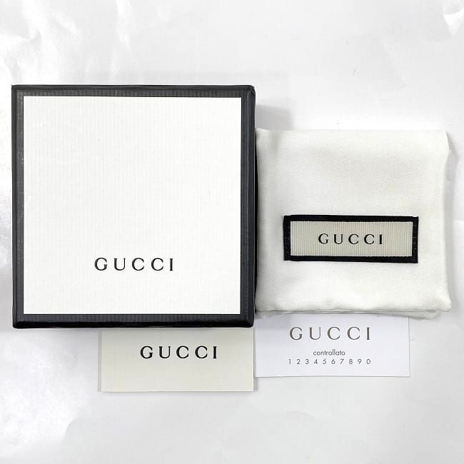 Gucci Ball Chain Necklace in Silver with Star Ring — view 9