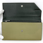 Bottega Veneta Long Fold Wallet Beige Khaki — view 8