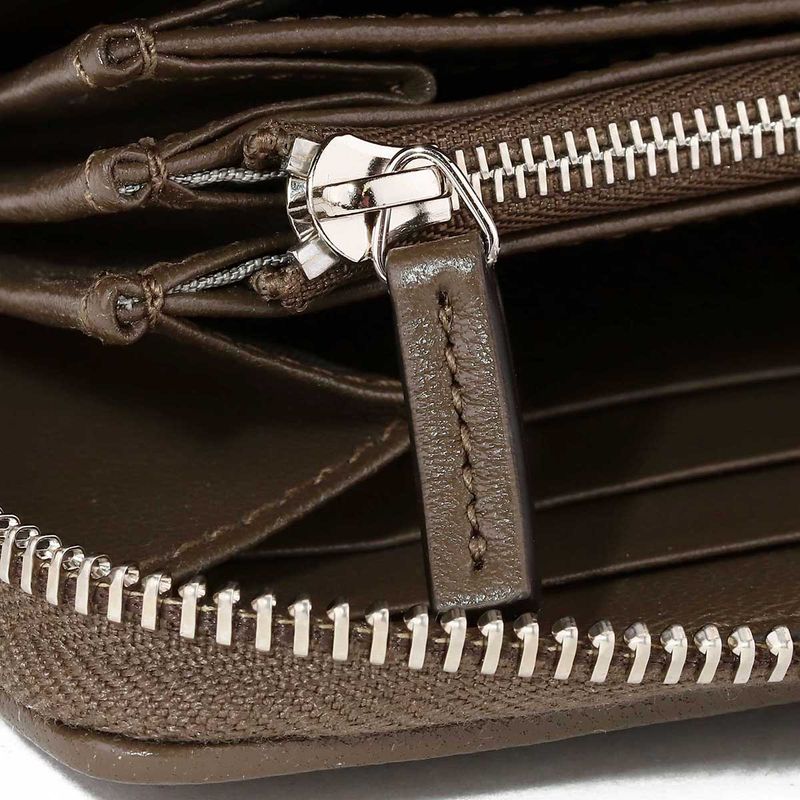Gucci Long Wallet Blondi Brown — view 7