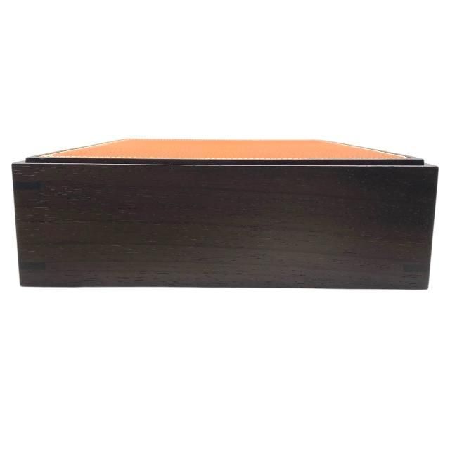 Hermes Playard Wooden Box Accessory Case Interior Rosewood — view 5