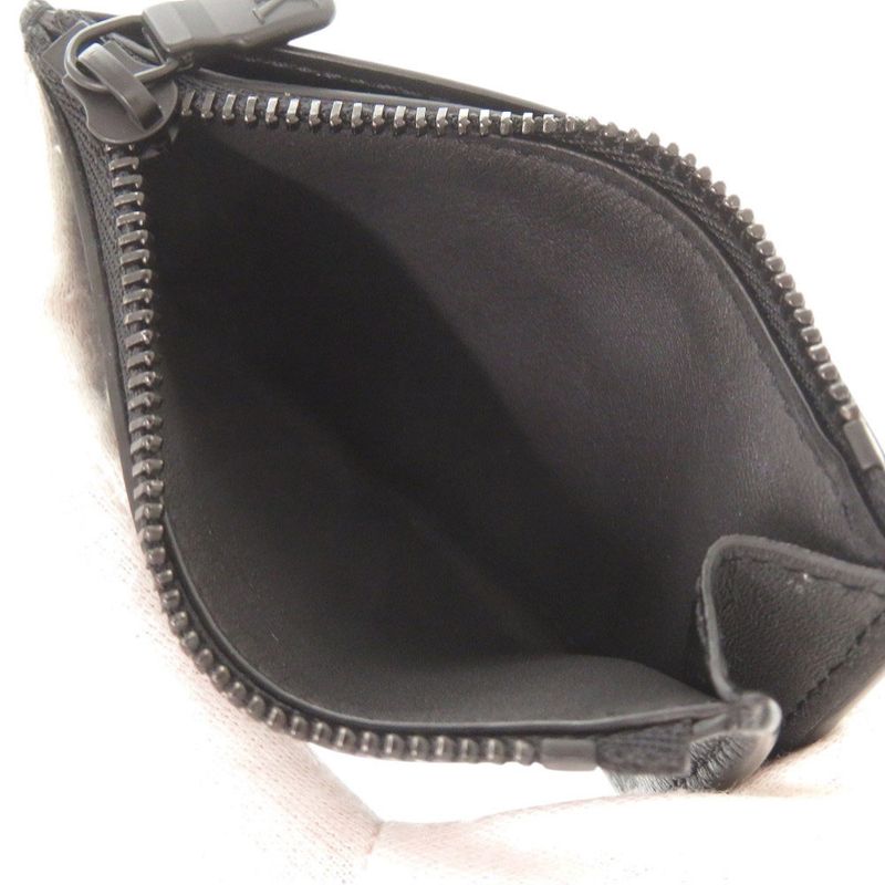 Louis Vuitton Coin Card Holder Monogram Shadow IC Chip Black Case — view 6