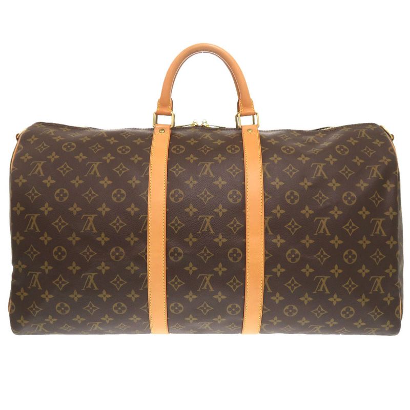 Louis Vuitton Keepall Bandouliere 55 Monogram Boston Bag 1242 — view 2