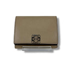 Loewe Trifold Wallet Vertical Sand Glaze Compact — view 2