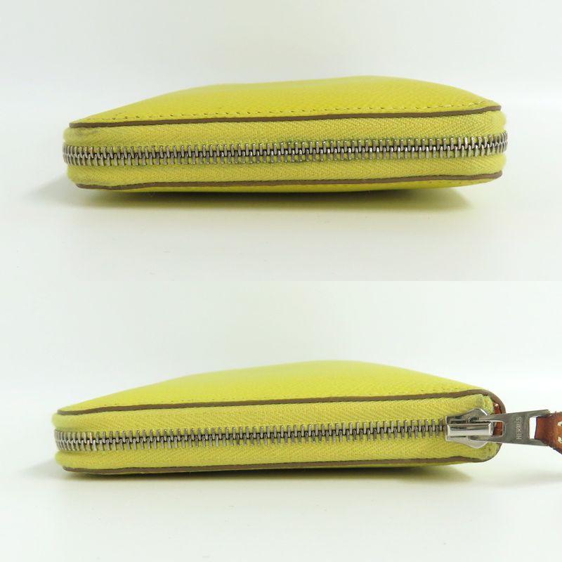 Hermes Azap Long Silk-in Round Zipper Wallet Epson — view 4