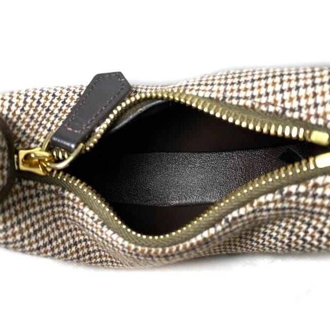 Fendi Handbag Nano Graffi Brown Staggered Pattern — view 6