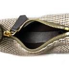 Fendi Handbag Nano Graffi Brown Staggered Pattern — view 6