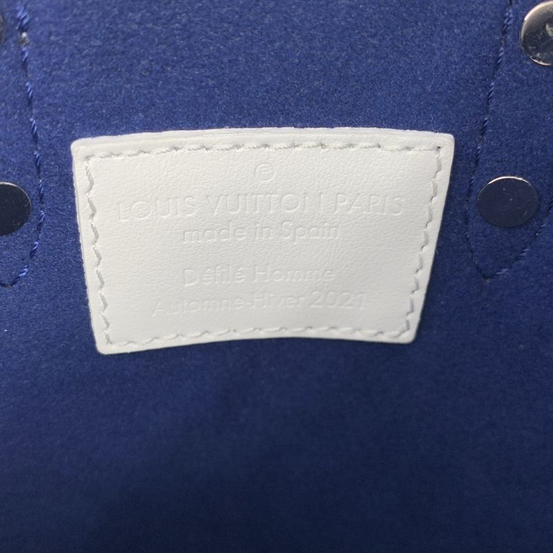 Louis Vuitton Sac Plat XS Everyday 2-Way Shoulder Bag Blue White — view 6