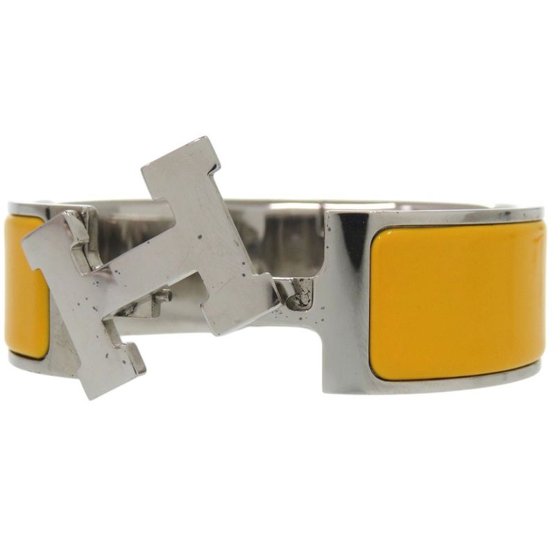 Hermes Clic Clac H GM Bracelet Metal Enamel Yellow 1200 — view 7