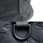 Louis Vuitton Helmet Bag Handbag Monogram Shadow Black IC Chip — view 5