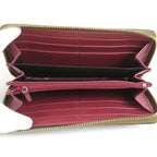Gucci Round Zipper Long Wallet Micro Guccissima — view 3